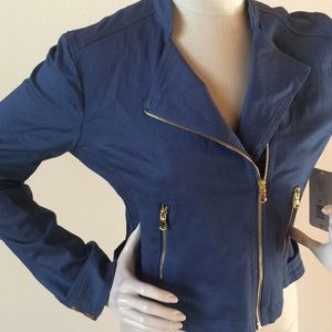 Maralyn & Me twill motto jacket